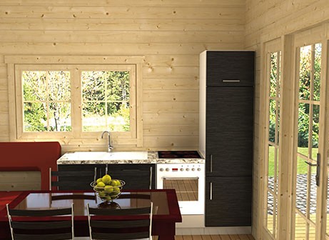 Chalet de jardin 3D