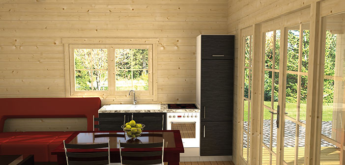 Chalet de jardin 3D