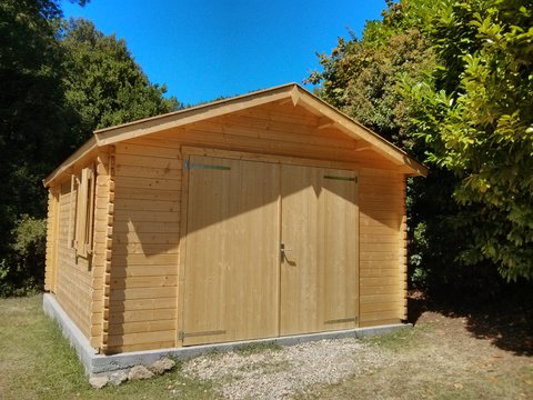 Garage en bois Newport