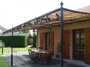 Pergola en fer