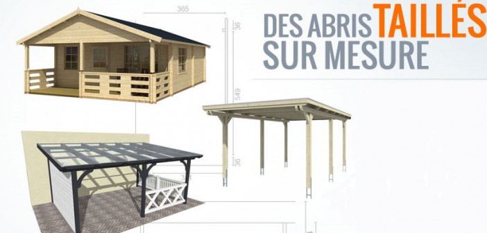 Pergola, abri, chalets, à votre mesure…