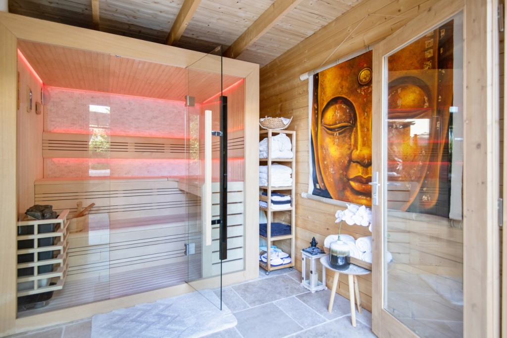 hammam chalet de jardin