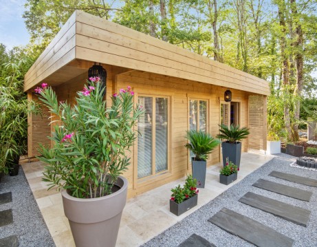 Le chalet LUMIO : un studio de jardin de 22m² Chalet LUMIO