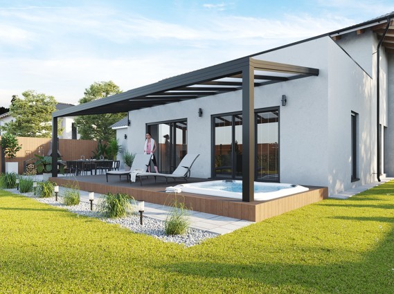 pergola aluminium horizon