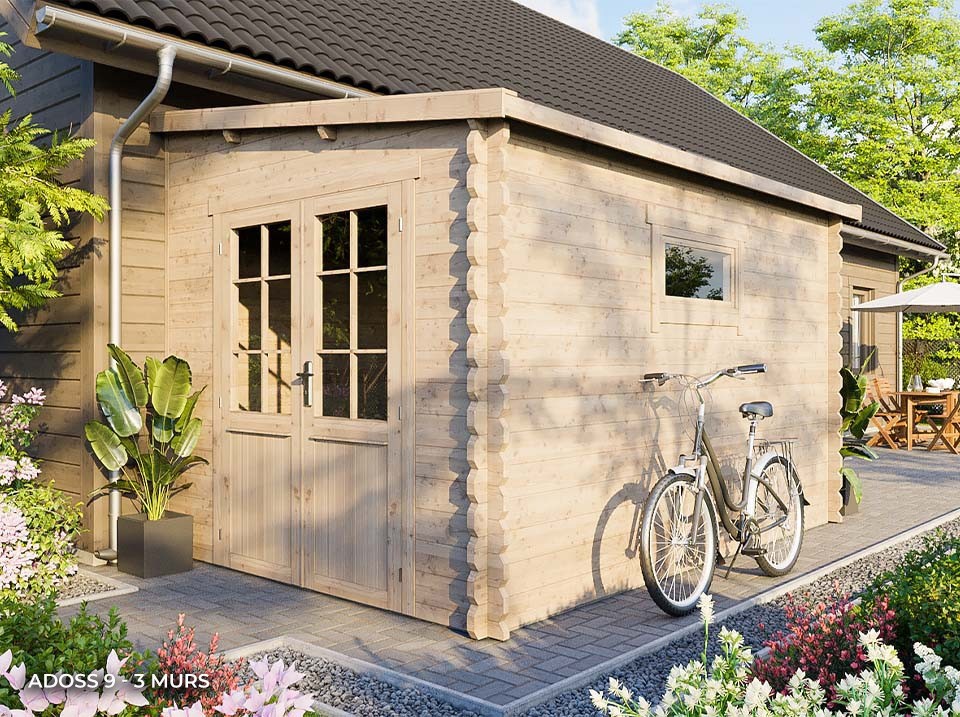 L'abri de jardin ADOSS : la solution idéale pour optimiser votre rangement  - Abri Chalet