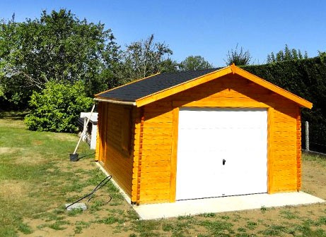 Garage en bois